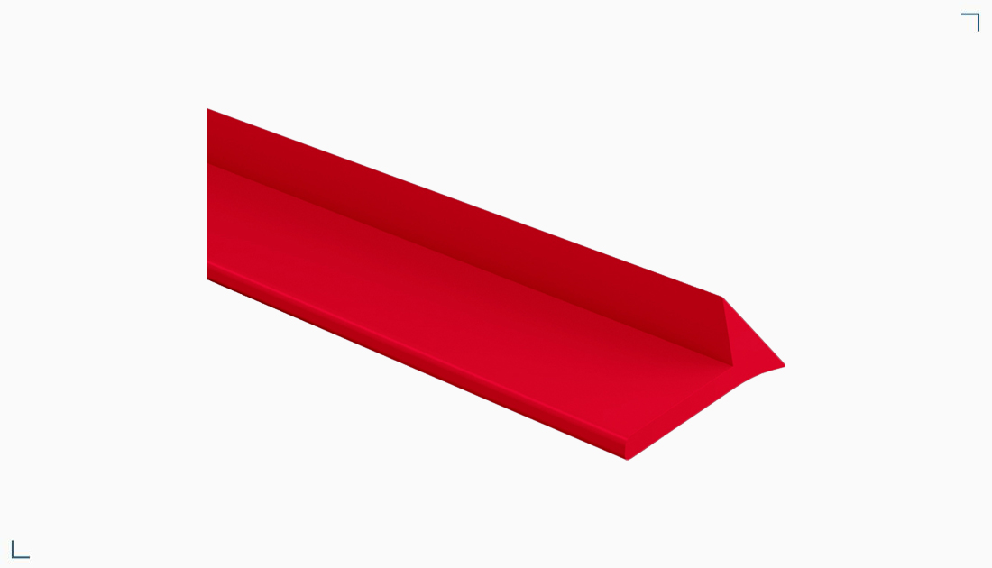 Listwa fazująca – Dreika DLR-S czerwona